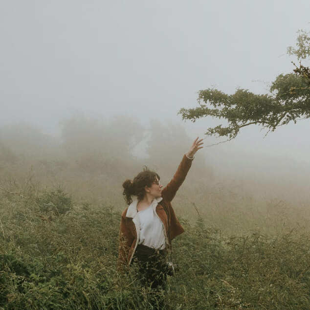 Persona en naturaleza